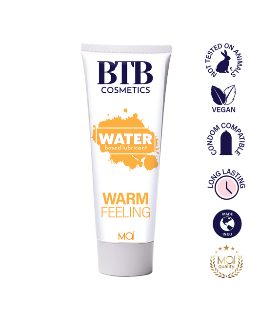 BTB Cosmetics Vegan Warm Feeling Water Based Lubricant 100 ML - LT2403