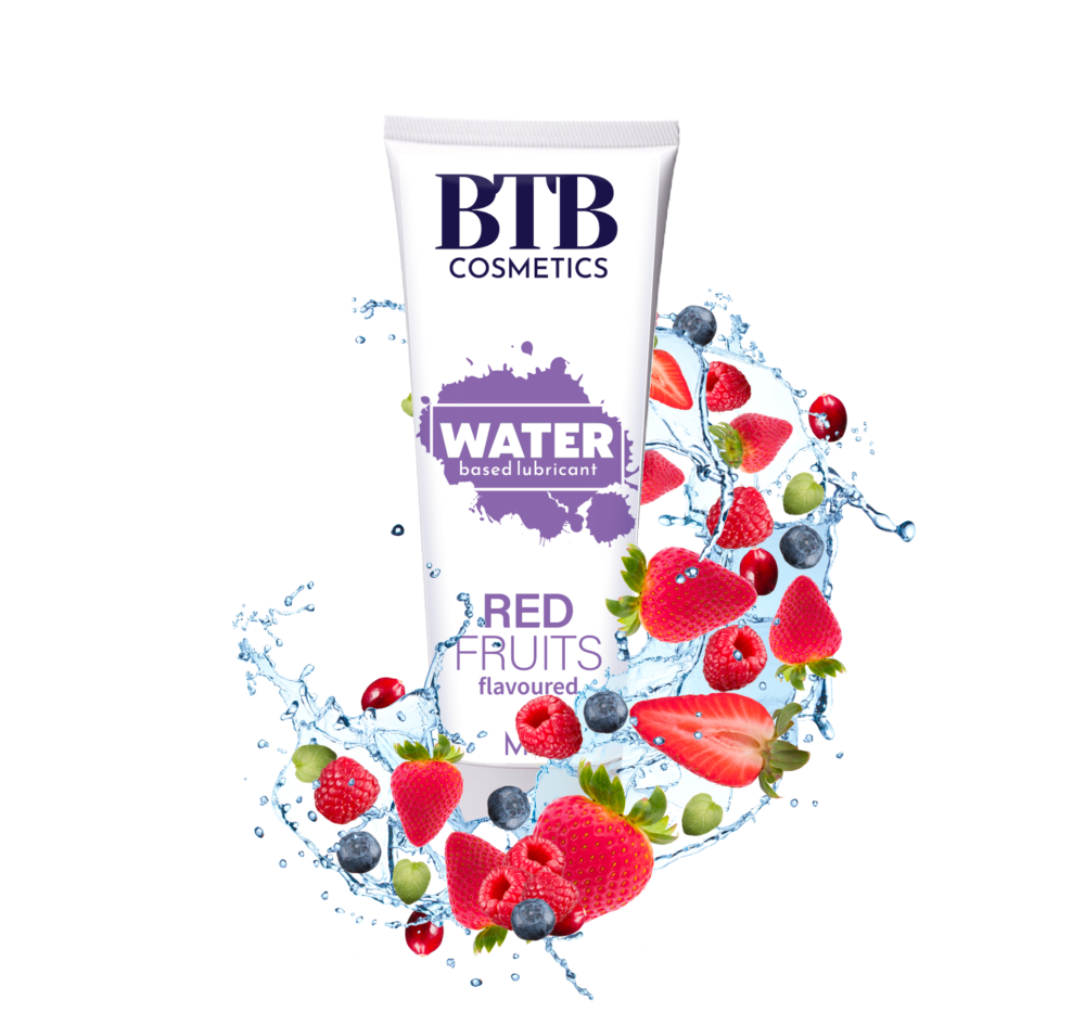 BTB Cosmetics Vegan Red Fruit Water Based Lubricant 100 ML - LT2406