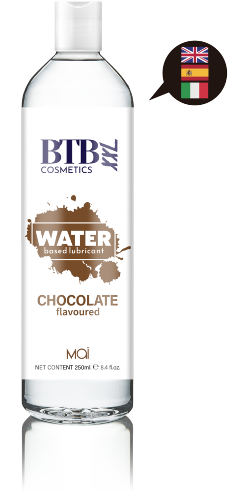 BTB Cosmetics Vegan Chocolate Water Based Lubricant 250 ML - LT2417