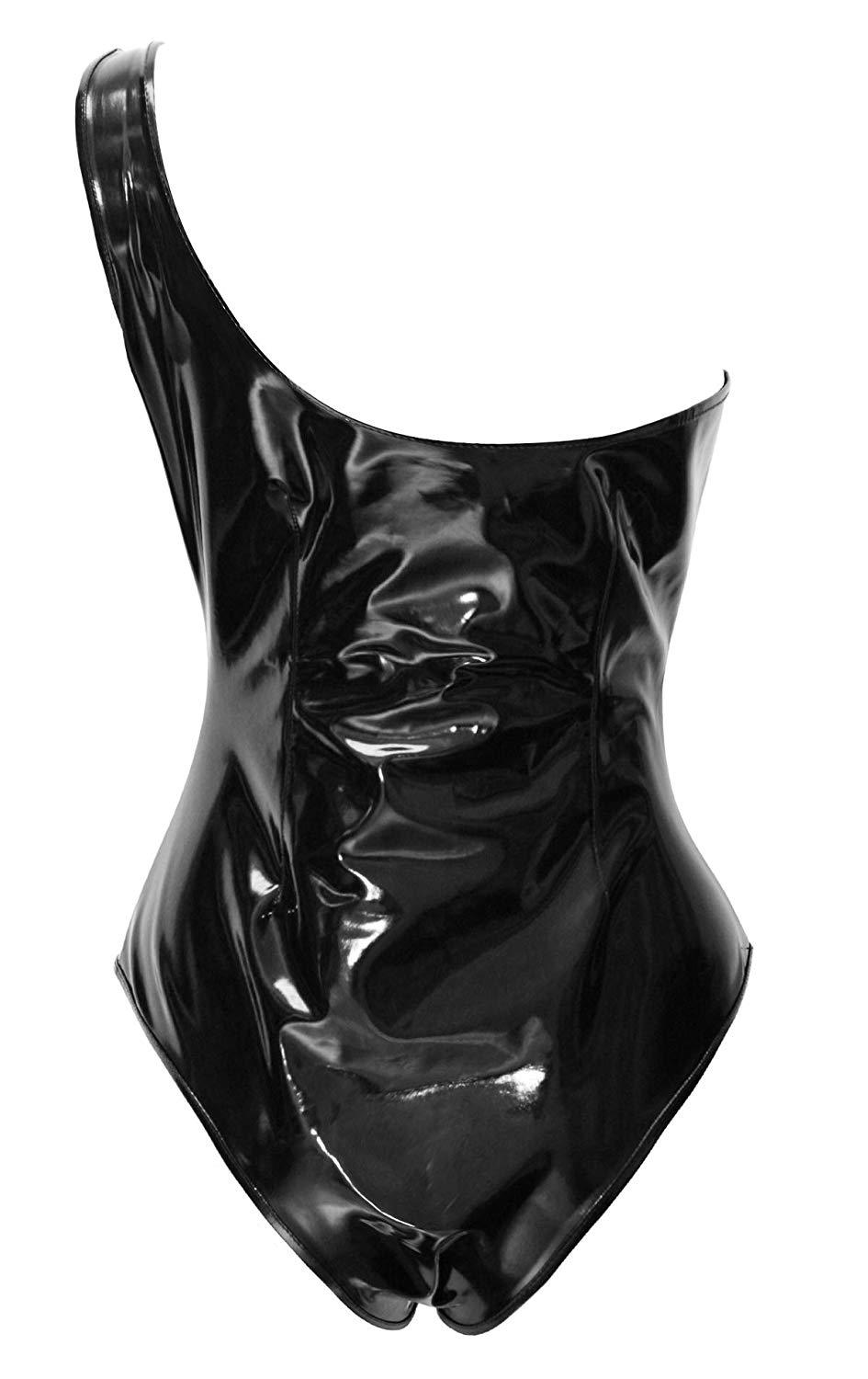 Verleiding Onthuld - TL114 - Sensuele Wetlook - One Size Fits Most - Luxe Geschenkdoos - Zwart