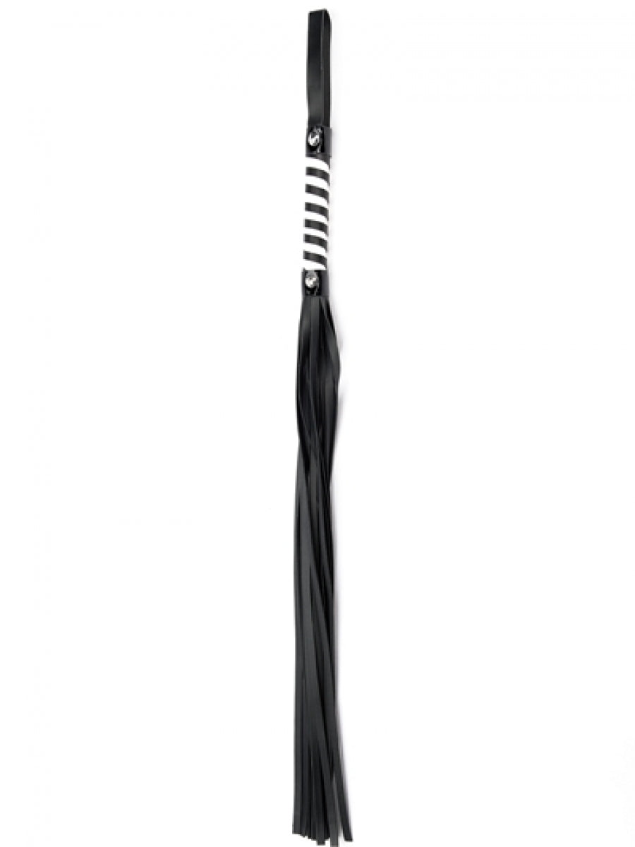 Argus - AF 001030 - Long Striped Whip - Black White