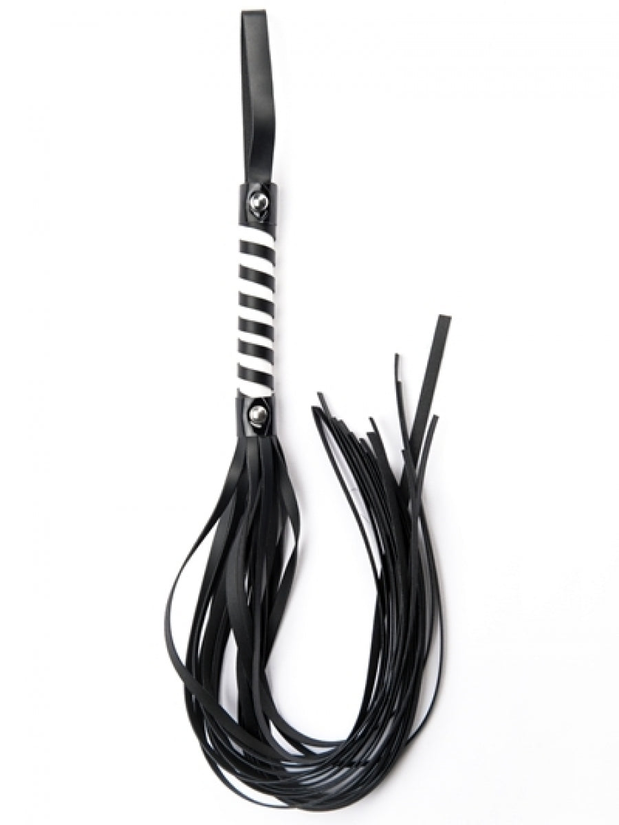 Argus - AF 001030 - Long Striped Whip - Black White