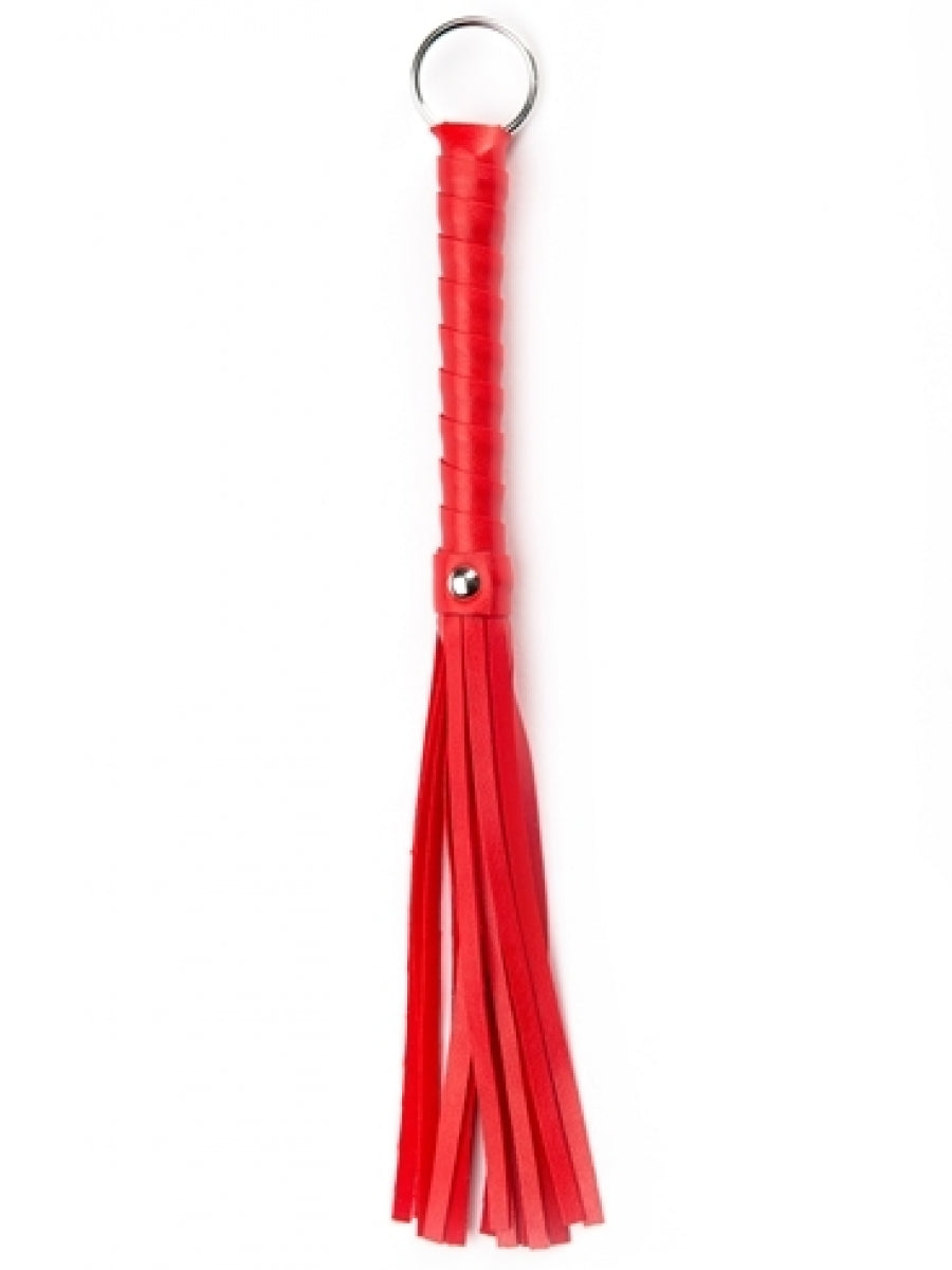 Argus - Mini Zweep - Lederlook - Rood - AF 001002