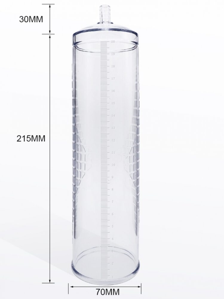 Argus Man Power Penis Pump - 20 cm dia 6.5 cm - AT 1116