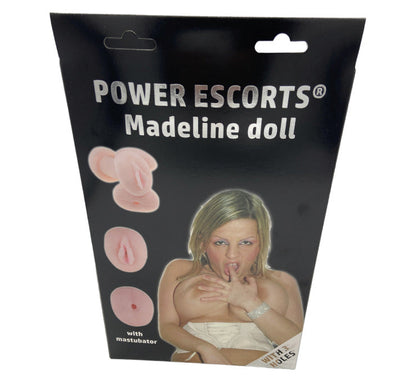 Power Escorts BR184 Madeline Blow Up Doll With Extra Masturbator - Inflatable doll 3 Holes - 150CM