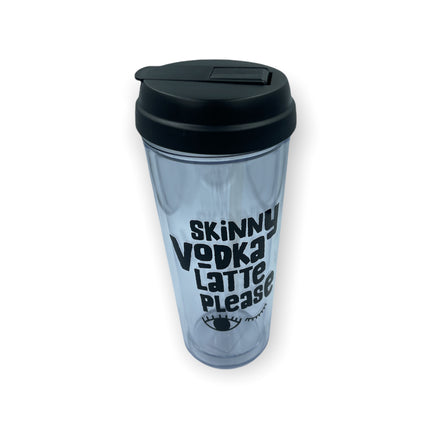 Sport/Koffie Beker Gemaakt van Hard PVC 500ml