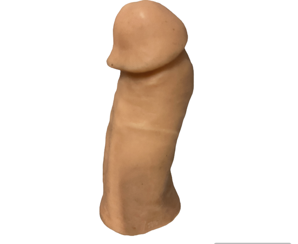 Mini Dicker Realistischer Dildo Hautfarbe - 14 cm