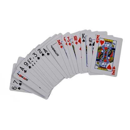 Mini Poker Speelkaarten - Compact Formaat voor Onderweg - Set van 54 Kaarten