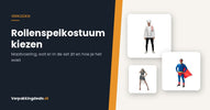 Drie rollenspelkostuums: kok, superheld en politie-outfit - koopgids verkleedkleding