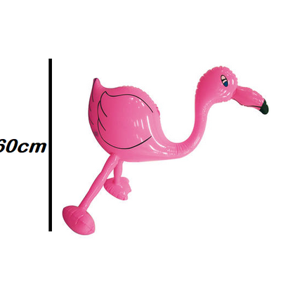 Vrolijke Opblaasbare Dieren Aapje, Flamingo, Krab, Papagaai Tot Wel 1.2 Meter