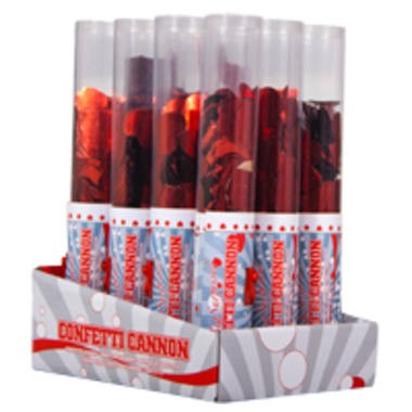 Red Leaves Party Popper / Confetti Canon 28cm
