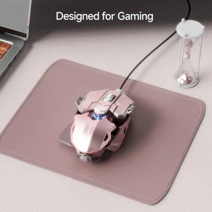 Roze Gaming Muis met 9 Programmeerbare Knoppen – Vortex G5