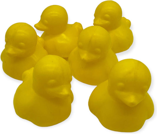 Set of 15 Yellow Plastic Rubber Ducks Perfect for the bath!