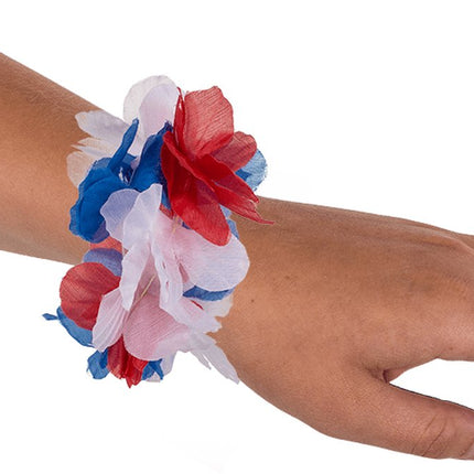 Opvallende Armband met Franse Vlag design