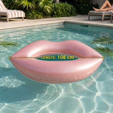 Opblaasbare Mega Lippen 108 cm