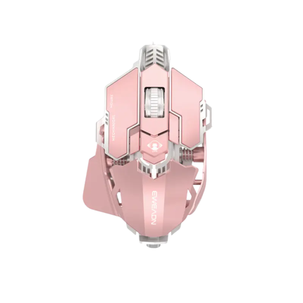 Roze Gaming Muis met 9 Programmeerbare Knoppen – Vortex G5