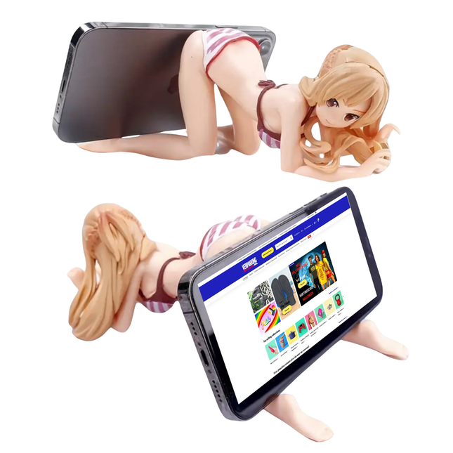 Sexy Manga Phone Holder - Size 21x7cm