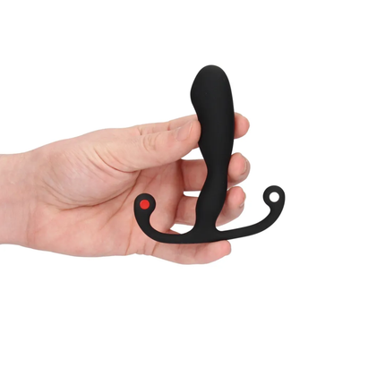 Ergonomische Prostaat Stimulator Zwart – Handsfree Siliconen Massage Tool