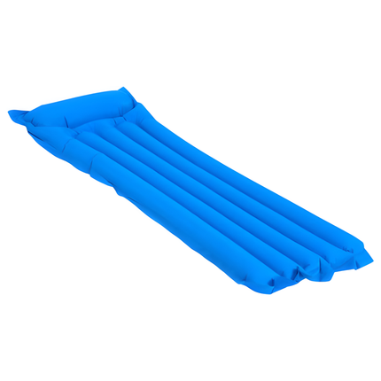 Opblaasbaar Luchtbed Blauw – 183 x 69 cm met Reparatiepacht