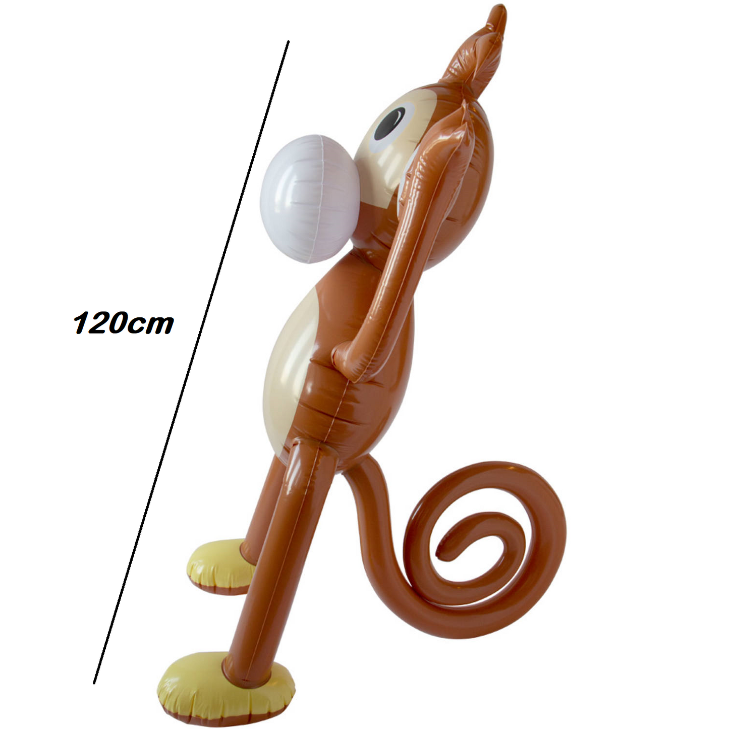 Cheerful Inflatable Animals Monkey, Flamingo, Crab, Parrot Up to 1.2 meters