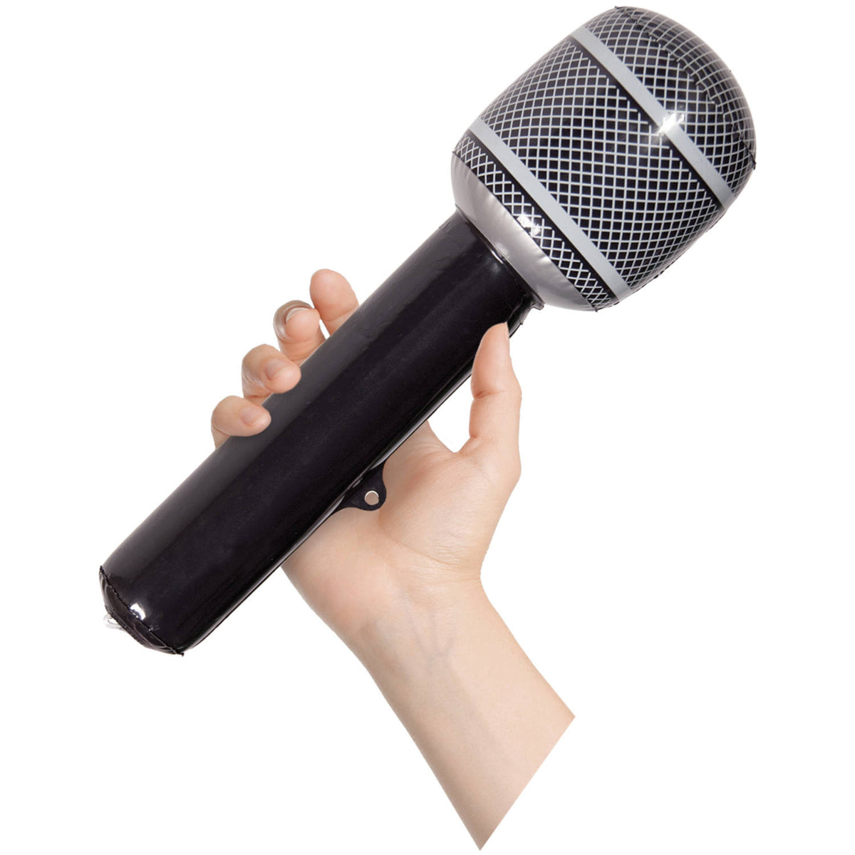 Opblaasbare Microfoon 32 cm – Karaoke en Feestaccessoire