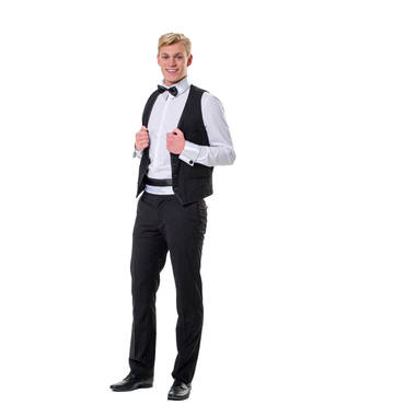 Make a stunning impression with this complete Tuxedo Set for special occasions