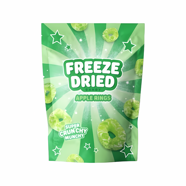 Freeze Dried Apple Rings – Super Crunchy Munchy
