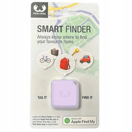 Smart Finder Sleuteltracker Lichtpaars – Bluetooth Tracker voor Sleutels & Tas