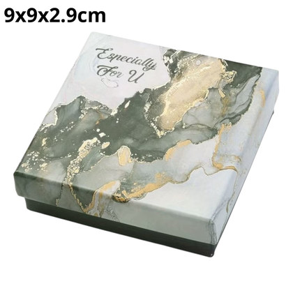 Luxe Cadeaudoosje 9x9 cm – Marmer Design “Especially For You”