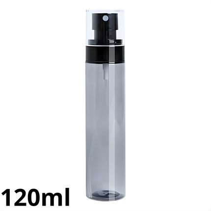 Navulbare Sprayfles 120ml – Transparante Verstuiver met Zwarte Pomp