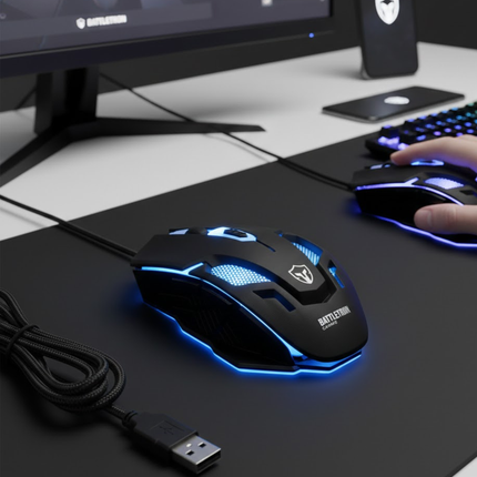 BattleTron Gaming Mouse Dominate your opponents with this gaming mouse