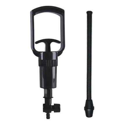 Handmatige vacuümpomp voor mannen – Transparant blauw – Power Pump