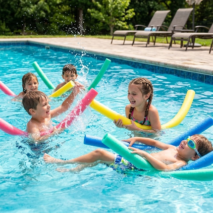 Water Noodles Swimming Noodle 155cm In 4 Pastel Colors