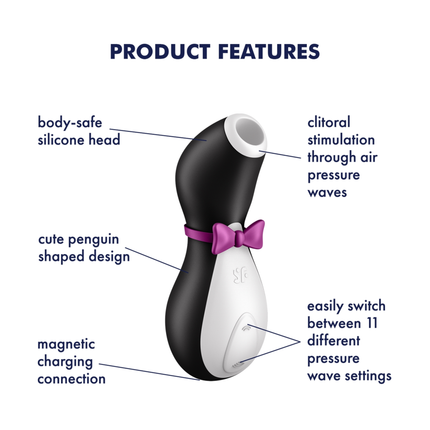 Satisfyer Pro Penguin Next Generation – Luchtdruk Clitoris Stimulator