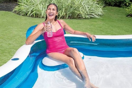 Intex Opblaasbaar Zwembad - 224x216x76 cm | Familie Zwembad