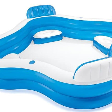 Intex Opblaasbaar Zwembad - 224x216x76 cm | Familie Zwembad