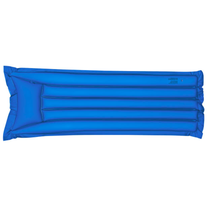 Opblaasbaar Luchtbed Blauw – 183 x 69 cm met Reparatiepacht
