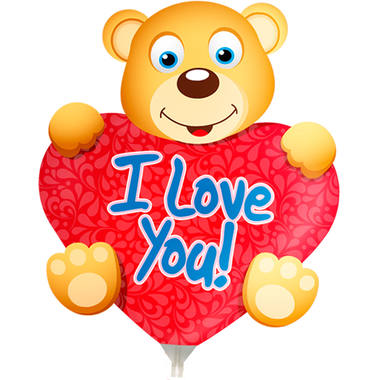 Liefdevolle Hartbeer Ballon - Romantische Decoratie voor Elke Gelegenheid!