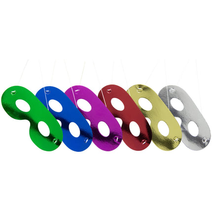 Simpele Kartonnen Masker 4 Modellen 6 Stuks