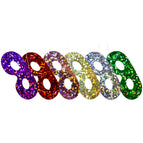 6 kleuren Glitter