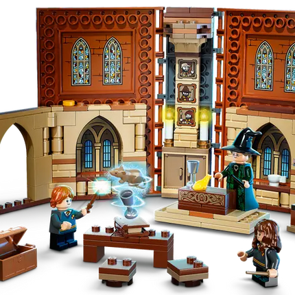 LEGO Harry Potter Zweinstein Moment Transfiguratieles Set 76382