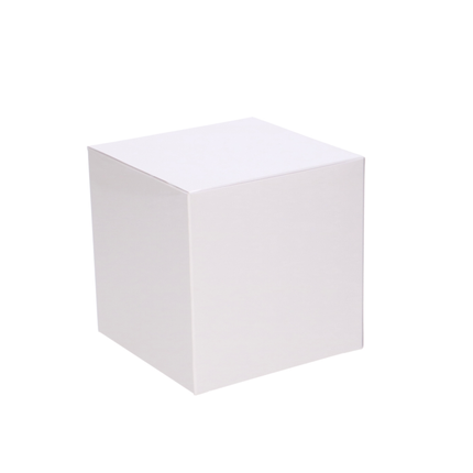 Witte Kubus Cadeaudoos 12x12x12 cm – Luxe Geschenkverpakking
