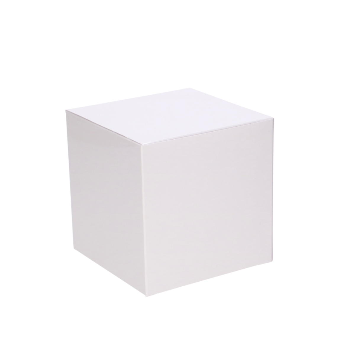 Witte Kubus Cadeaudoos 12x12x12 cm