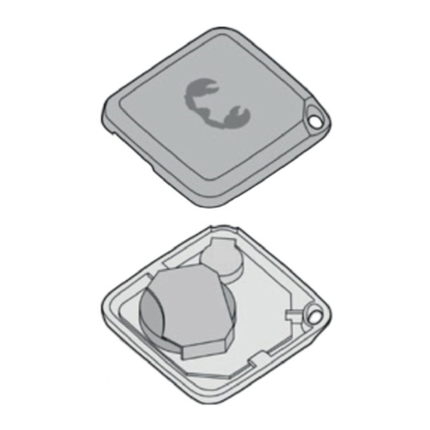 Smart Finder Sleuteltracker Wit – Bluetooth Tracker voor Sleutels & Tas