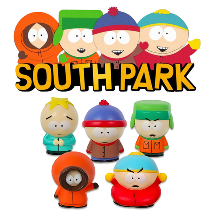 South Park Vinyl Figuren Set – 5 karakters in Schoolbus Verpakking