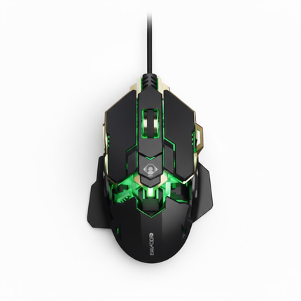 Zwarte Gaming Muis met 9 Programmeerbare Knoppen – Vortex G5