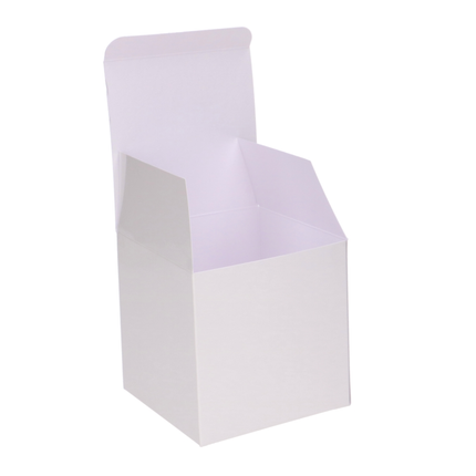 Witte Kubus Cadeaudoos 12x12x12 cm – Luxe Geschenkverpakking