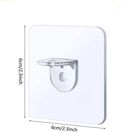Sticker Plank Houder 55x55mm 4 + 1 Gratis