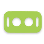 Accessoires Met 2 Gaten Groen