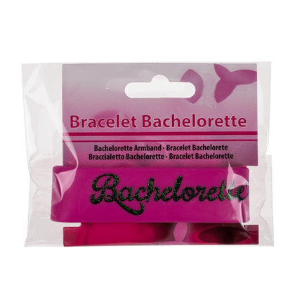 Kinky Pleasure Bachelorette Party Bracelet Pink ''Bachalorette''